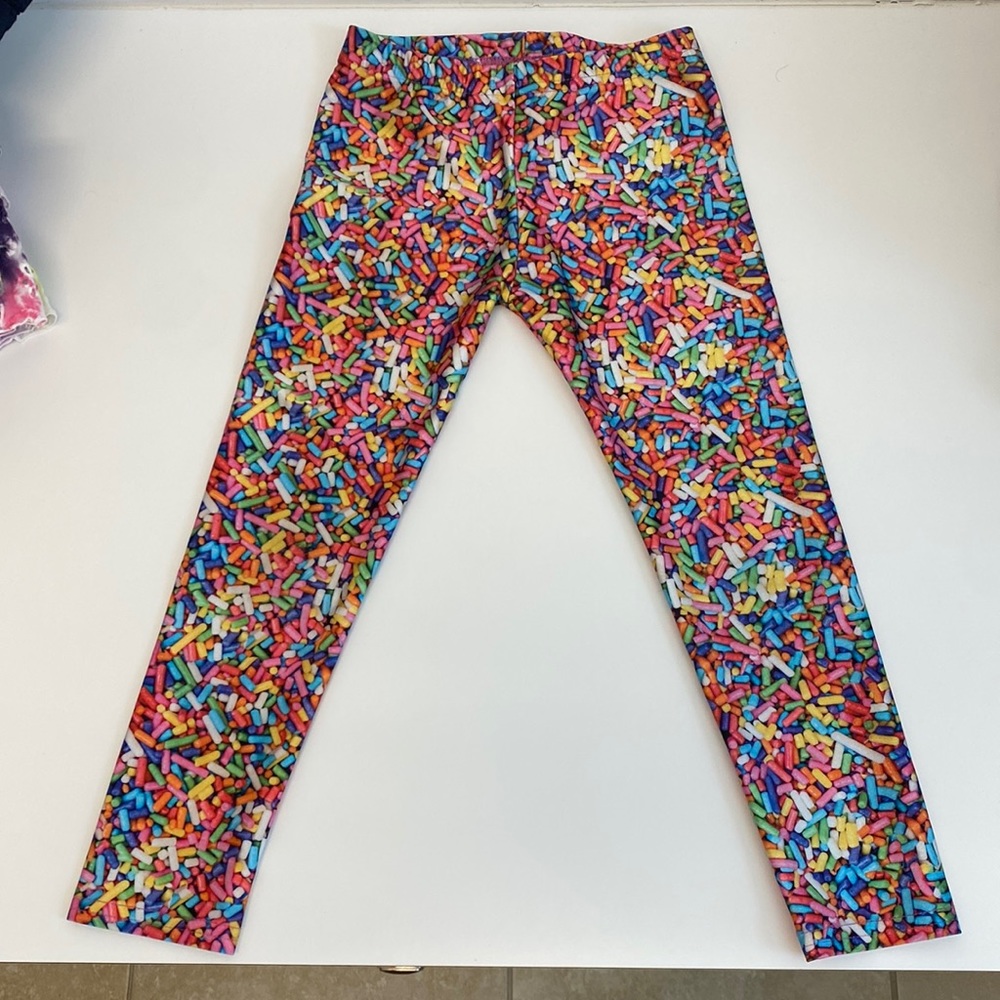 Terez Sprinkle Leggings-Girls Size 6